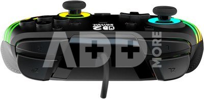 Turtle Beach wired controller Afterglow Wave Nintendo Switch 2, black
