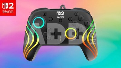 Turtle Beach wired controller Afterglow Wave Nintendo Switch 2, black