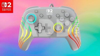 Turtle Beach wired controller Afterglow Wave Nintendo Switch 2, grey