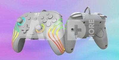 Turtle Beach wired controller Afterglow Wave Nintendo Switch 2, grey