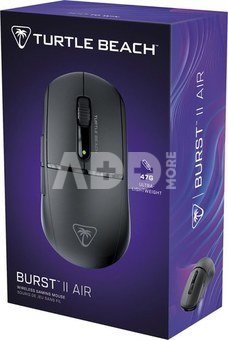 Turtle Beach wireless mouse Burst II Air, black