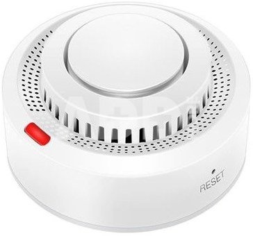 TUYA bevielis fotoelektrinis dūmų detektorius Wi-Fi