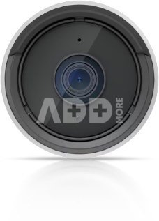 Ubiquiti All-weather 4K PoE camera with a 1/1.8" 8MP image sensor, Multi-TOPS AI Engine, and long-range IR night vision, white