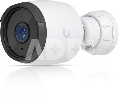 Ubiquiti All-weather 4K PoE camera with a 1/1.8" 8MP image sensor, Multi-TOPS AI Engine, and long-range IR night vision, white