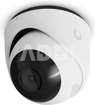 Ubiquiti All-weather, tamper-resistant 4K PoE camera with a 1/1.8" 8MP image sensor, Multi-TOPS AI Engine, and 3-axis manual adjustment
