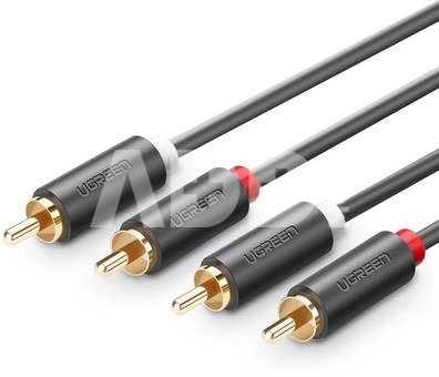UGREEN 2RCA (Cinch) to 2RCA (Cinch) Cable 2m (black)