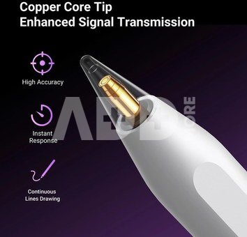 LP653 stylus with wireless charging for iPad tablets
