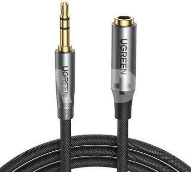 UGREEN AV190 AUX jack audio extender 3.5 mm, 2m (black)