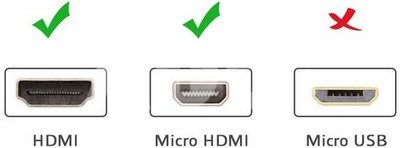 UGREEN HD127 Micro HDMI to HDMI Cable 3m black