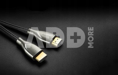 UGREEN HD131 HDMI 2.0 5m Carbon Fiber Zink Alloy Cable