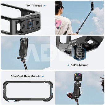 Ulanzi IN 04 Mental Camera Cage for Insta360 X4