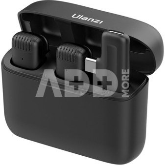 Ulanzi J12 Wireless Lavalier Microphone with Type C Plug