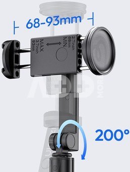 Ulanzi SK26 Portable Selfie Stick Tripod (Phone Clamp)