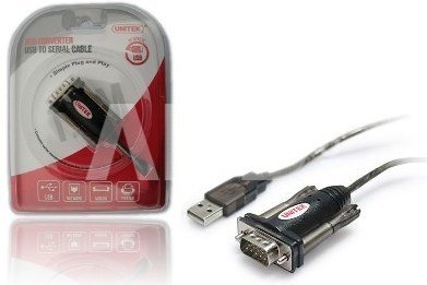 Unitek Adapter USB- 1xRS-232 + Adapter DB9F/DB25M Y-105A