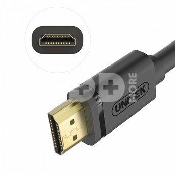 Unitek Cable HDMI M/M 1.5M v2.0 , gold, basic; Y-C137M