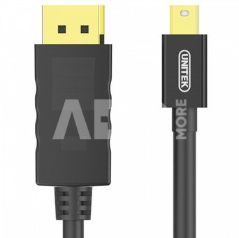 Unitek CABLE miniDisplayPort/ DisplayP M/M 2m;Y-C611BK