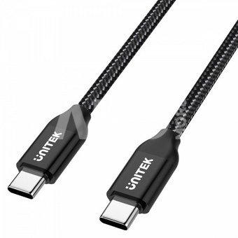 Unitek Cable USB-C - USB-C PD 2M, M/M; C14059BK