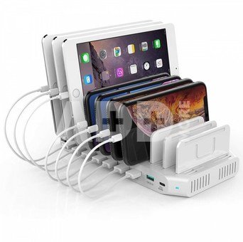 Unitek Charging station 10xUSB; 96W; 2xQC3.0; Y-2190A