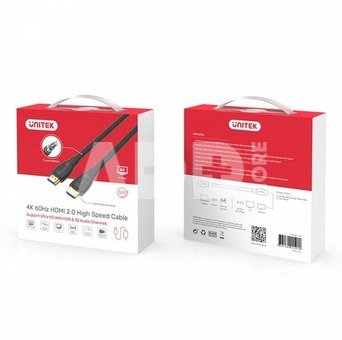Unitek HIGH SPEED HDMI CABLE 2.0; 4K; 10M; C11043BK