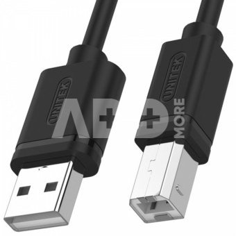 Unitek USB 2.0 CABLE AM-BM, 3M; Y-C420GBK