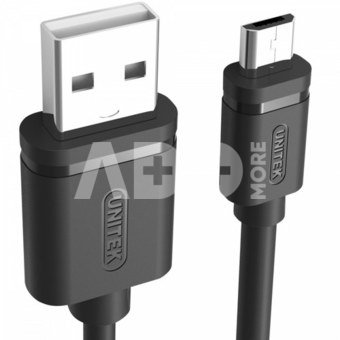 Unitek USB - microUSB CABLE 2.0 2M, M/M; Y-C455GBK
