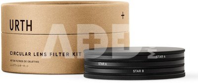 Urth 46mm Star 4 point, 6 point, 8 point Lens Filter Kit
