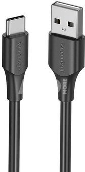 USB 2.0 A to USB-C 3A Cable Vention CTHBF 1m Black