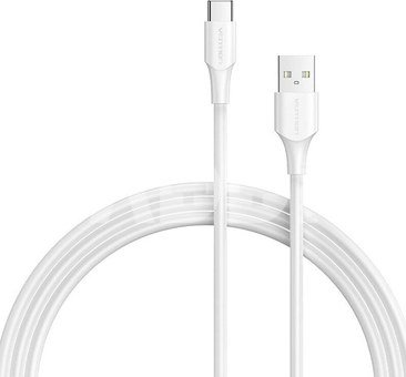 USB 2.0 A to USB-C 3A Cable Vention CTHWF 1m White