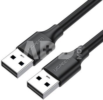 USB 2.0 M-M UGREEN cable US102, 1m (black)