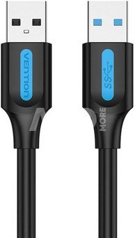 USB 3.0 cable Vention CONBD 0.5m Black PVC