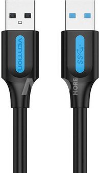 USB 3.0 cable Vention CONBG 1.5m Black PVC