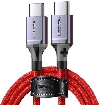 USB-C to USB-C cable UGREEN 2.0 1m (red)