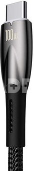 Baseus USB cable for USB-C Baseus Glimmer Series, 100W, 1m (Black)