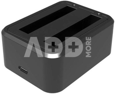 USB Dual Batteries Charger PULUZ For Insta360 X3