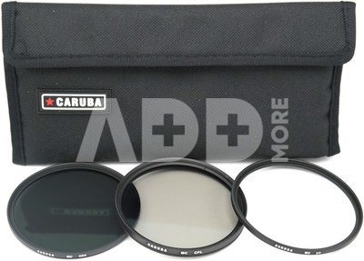 Caruba UV+CPL+ND8 Kit 77mm