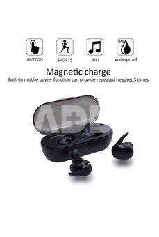 V.Silencer Ture Wireless Earbuds black/red