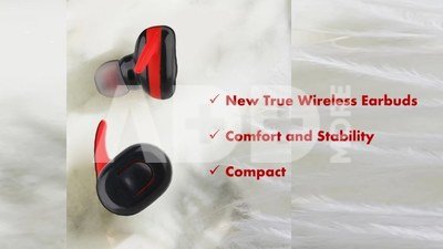 V.Silencer Ture Wireless Earbuds black/red