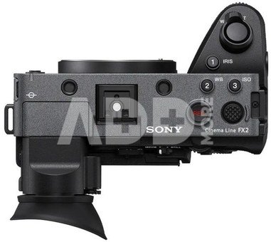 Sony FX2 su XLR laikikliu