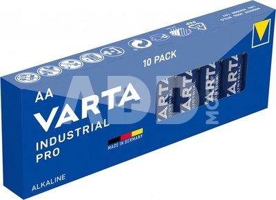 Baterijos LR6/AA Varta Industrial PRO 10xAA (4006)