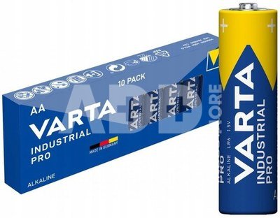 Baterijos LR6/AA Varta Industrial PRO 10xAA (4006)