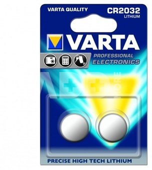 Varta Lithium Battery3V CR2032 BIOS 10 pack-2pcs