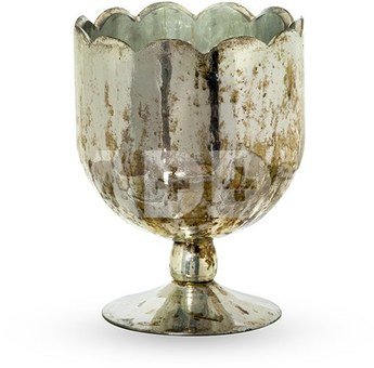 Vaza-žvakidė stiklinė 14x14x19 cm 62349 SAVEX