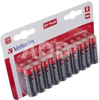 Premium Alkaline AA LR6 20pcs