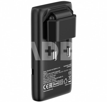 Verbatim Fold n Go GaN Charger 65W 2xUSB C schw.klappb.St.32354