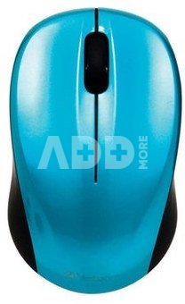 Verbatim Go Nano Wireless Mouse Caribbean Blue