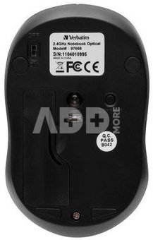 Verbatim Go Nano Wireless Mouse Caribbean Blue