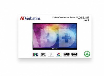 Verbatim PMT-14 Portable Touchscreen Monitor