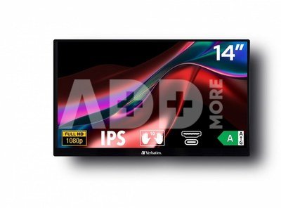 Verbatim PMT-14 Portable Touchscreen Monitor