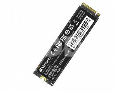 Verbatim Vi3000 PCle NVMe M.2 SSD 256GB 49373