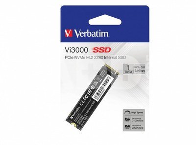 Verbatim Vi3000 PCle NVMe M.2 SSD 1TB 49375